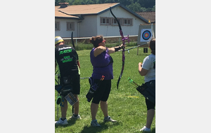 Virginie Kosak et Charles Brossard  dans le mille.