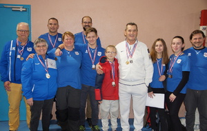 Les archers Vésuliens en grande forme à Lure, le 6 et Janvier 2024