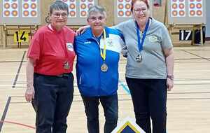 Annick Gauquelin Gassian Championne Régional et Michaël Fournier Vice Champion Régional BFC, Meursault le 17 & 18 février 2024