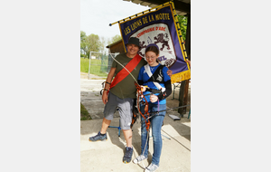 Tir du Roy &quot; Acte 2 &quot; Michaël Fournier Roy de Compagnie et Lilas detey impératrice, le 1 Mai 2024 