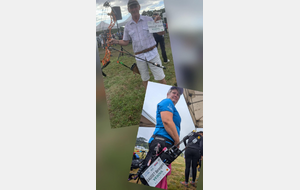 Bérengère et Alain au Championnat de France TAE N à St Avertin le 25 et 26 Juillet 2025
