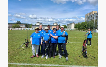 6 archers pour 5 podiums sur deux discipline, La savoureuse le 17 mai 2026