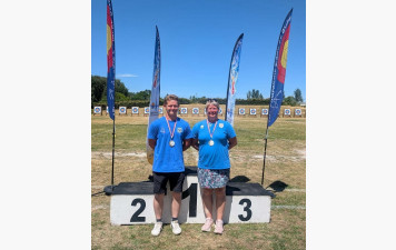Bérengère et Théo Champions régionaux BFC TAEN, Dijon le 14 juin 2026