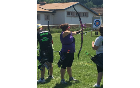 Virginie Kosak et Charles Brossard  dans le mille.
