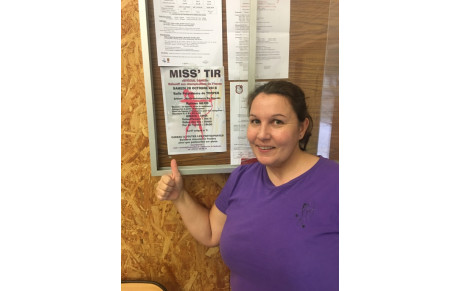 Miss Tir 2018 , Virginie Kosak en tête.