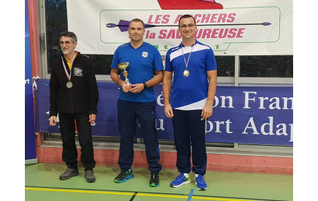 Compétition Belfort La Savoureuse 28/10/2018. Michaël et Brice sur le podium