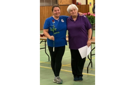 Miss Tir - Virginie Kosak au pied du podium.  Torpes 19 Octobre 2019