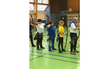 Annick et Virginie sur le podium a Grandvillars, le 1 Novembre 2019