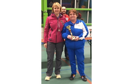 Annick Gassian a nouveau 1ère à Arbouans, le 19 Janvier 2020