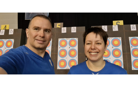 Championnat de france salle pour Nadia et Michaël, Vittel le 5 Mars 2022