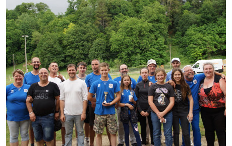 8 Champions Départementaux, 3 Vice CD et un 3ème du CD à Vesoul, le 5 Juin 2022 