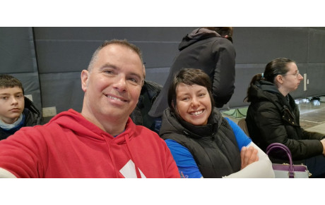 Nadia Clavier 22ème, Michaël Fournier 17ème au Championnat de France Salle, Grenoble le 10.11.12 Mars 2023