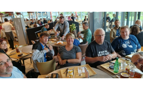 Transfert de matériel terrain / Gymnase Lasalle pour la rentrée en salle le 13 Septembre 2023