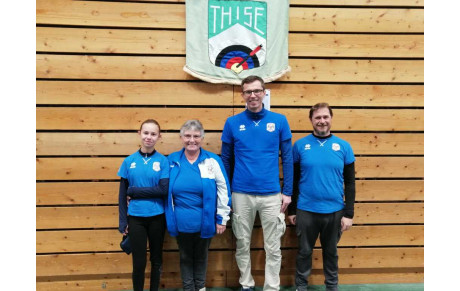 Les Vésuliens en forme à Thise, le 16 et 17 décmebre 2023.